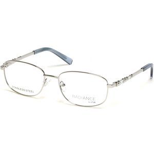 New Radiance by Viva VV-8019 010 Shiny Light Nickeltin Eyeglasses 54/17/140